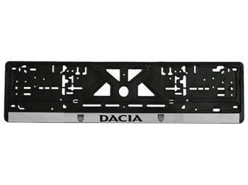 Рамка номера пластикова DACIA