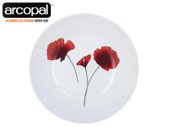 Тарілка супова склокерамічна Arcopal Bertille 20см 600мл 39695
