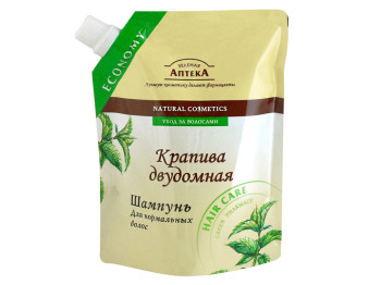 Шампунь "Зелена Аптека" Кропива дводомна для нормального волосся дойпак 200мл