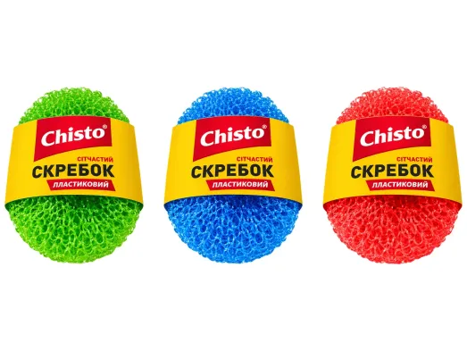 Скребок Chisto, пластиковый, 1шт