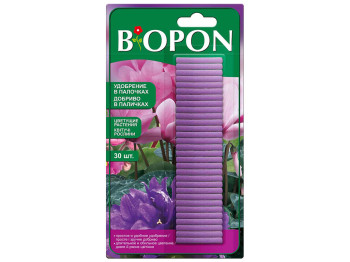 Удобрение в палочках BIOPON для цветущих растений 30шт