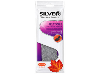 Устілки повстяні Silver, осінь-зима, для дорослих, розміри 33-45