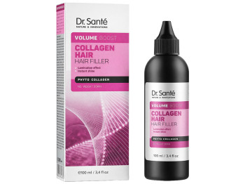 Філер для волосся Dr.Sante Collagen Hair Volume Boost, з колагеном та пантенолом, 100мл