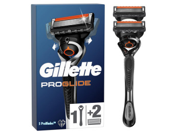 Бритва з 5 лезами Gillette Fusion ProGlide з 2 касетами