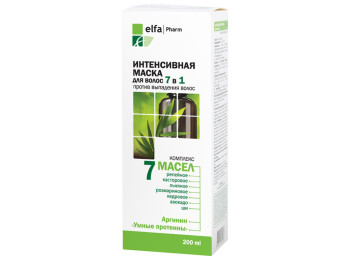 Маска для волос "Elfa Pharm" 7 масел интенсивная 200мл
