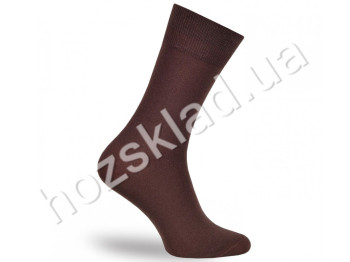 Шкарпетки чоловічі демісезонні 258, р.27-29 (43-44р.) (колір коричневий 1000) Дюна