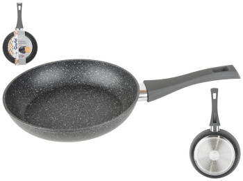 Сковорода Gusto індукційне дно з антипригарним покриттям Marble D24см GT-2104-24