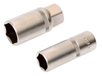 Свічкова головка Alloid (3/8", 16 мм), Cr-V, магнітна/гумова