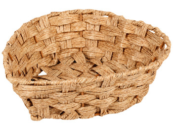 Кошик плетений Woven Grace, поліротанг, у формі серця, 28 см