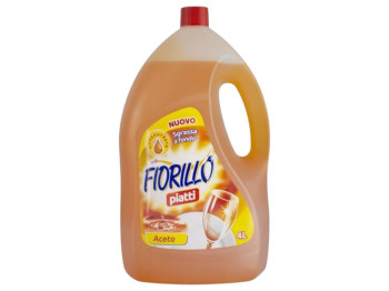Засіб для миття посуду Fiorillo з оцтом, 4л