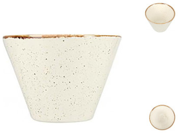 Салатник конусний Porland Beige, 200мл, 9см