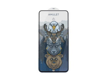 Захисне скло Amulet 2.5D HD Antistatic для Motorola G14/G32/G54/G73/G64/G34/G84, чорний