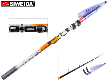 Удочка Siweida "Red Trout" карбон, 10 колец, 10-секционная 4,5м, 15г
