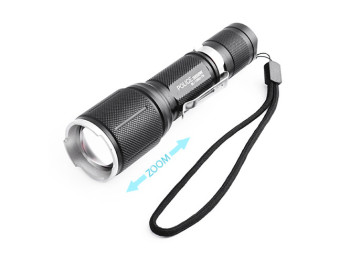 Ліхтар діодний Police BL-1860-T6, 1×18650, zoom, ЗУ 220V/12V, коробка