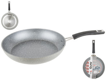 Сковорода Gusto індукційне дно з антипригарним покриттям Granite D26см GT-2107-26