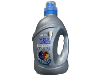 Гель для стирки Wash&Free, универсальный, Морская свежесть с нотками минеральной соли, 2л