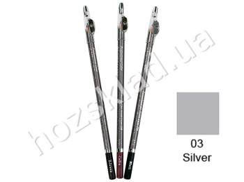 Олівець з точилкою Jovial Luxe ML-190 №03 срібло