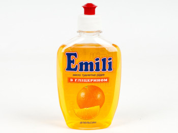 Мило рідке "Emili" "Апельсин" з гліцерином 265гр запаска