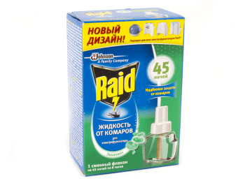 Рідина для фумігатора Raid від комарів "45 ночей - евкаліпт" 43,8мл 