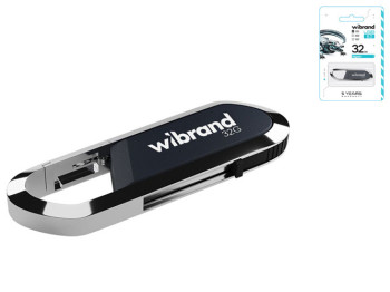 USB флеш-накопичувач Wibrand 32gb Aligator Колір Сірий