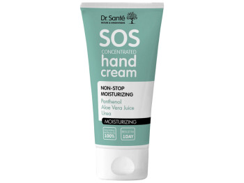 Крем для рук Dr.Sante SOS Concentrated, Non-Stop Moisturizing, з гліцерином та сечовиною, 75мл