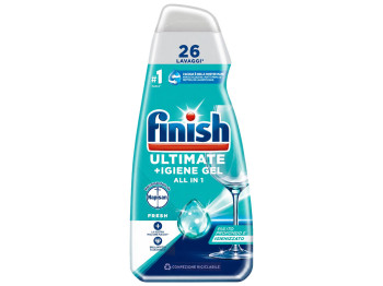 Гель для посудомоечных машин Finish Ultimate Hygiene Gel All in 1 Fresh, 26 моек, 560 мл
