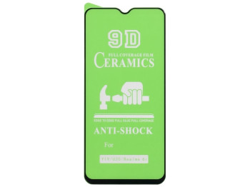 Захисне скло Film Ceramic for Realme 5 / 6i без упаковки Колір Чорний