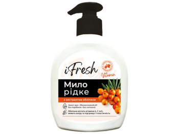 Мило рідке iFresh Vitamin з екстрактом обліпихи, 300мл
