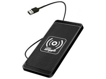 Бездротовий Зарядний Пристрій Car/10W USB Cable 30 cm Колір Чорний