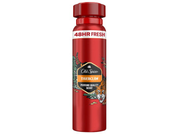 Аерозольний дезодорант Old Spice Tiger Claw, до 48 годин, аромат червоного апельсина, 150мл