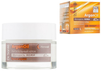 Крем для обличчя Dr.Sante "ArganOil" від зморшок живильний нічний 40+ 50мл