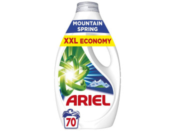 Гель для стирки Ariel Горный источник, для белого белья, 70 циклов, 3,15л