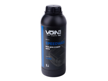 Віск для сушіння авто VOIN SpeedWax 1:100, 1л