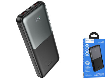 Універсальна мобільна батарея Power Bank Hoco J136 Sirui 22.5W+PD20W 10000mAh, колір чорний