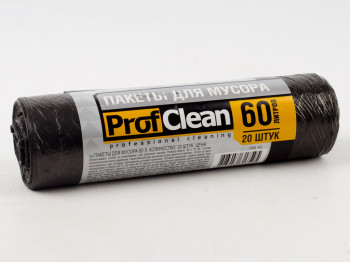 Пакети для сміття 60л "Professional Cleaning" 20шт