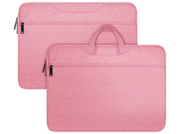 Сумка для ноутбука Dux Ducis LBTC horizontal handbag, 13–13.9 дюйма, хлопок, цвет розовый