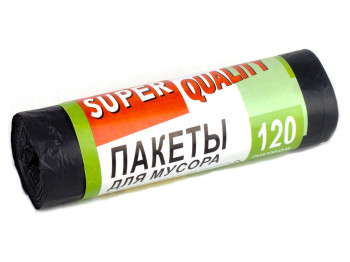 Пакети для сміття 120л "Super Quality" 10шт