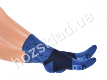Шкарпетки жіночі зимові 369, р.21-23 (35-37р.) (колір блакитний 0385) Дюна