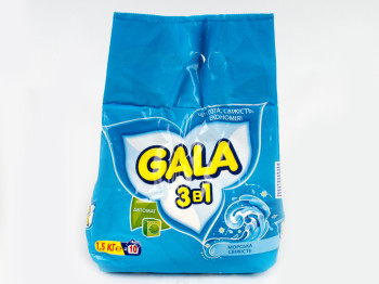 Стиральный порошок GALA автомат "3в1 Морская свежесть" 1.5кг