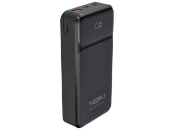 Повербанк Yoki MaxCap PlusPower, 20000мАг, Type-C, USB-A, PD, QC, 65Вт