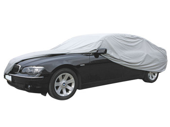 Тент автом. CC13401 L сірий з підкладкою PEVA+PP Cotton/482х178х119 к.з