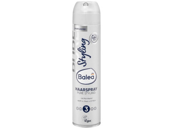 Лак для волос Balea Pure Styling, фиксация до 48 часов, без отдушек, 300мл