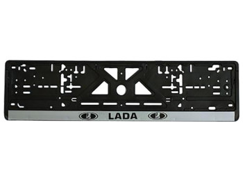 Рамка номера пластикова LADA