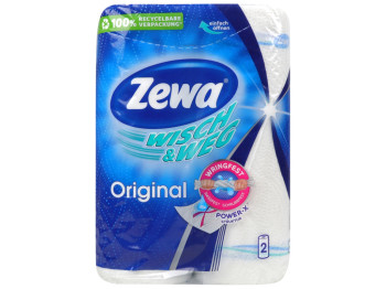Паперові рушники Zewa Wisch&Weg Original, 2х шарові (ціна за 2 рулони)