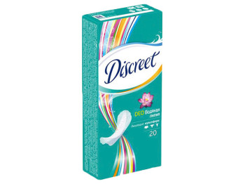 Прокладки щоденні Discreet "Deo Water Lily Multiform" 20шт