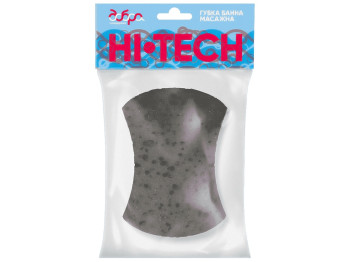 Губка банная массажная Добра Господарочка Hi-Tech 16х9х5,5см 1шт