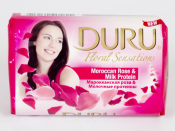 Мыло Duru "Floral Sensations - Роза" с молочными протеинами 90гр