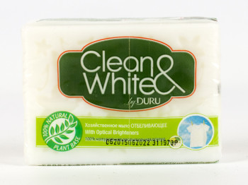 Мыло хозяйственное Duru - Clean&White "Отбеливающее" 125гр