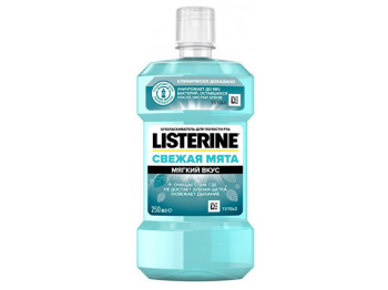 Ополаскиватель для полости рта Listerine Свежая мята 250мл