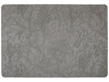 Серветка-плейсмат сервірувальна Floral сірий, 30×45см